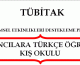 TÜBİTAK – 2229 – Bilimsel Etkinlikleri Destekleme Programı çerçevesinde desteklenecek olan Yabancılara Türkçe Öğretimi Kış Okulu Ön Kayıtları Başladı…