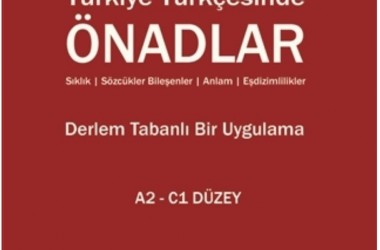 Yabancılar İçin Türkçe – 2 Türkiye Türkçesinde Önadlar